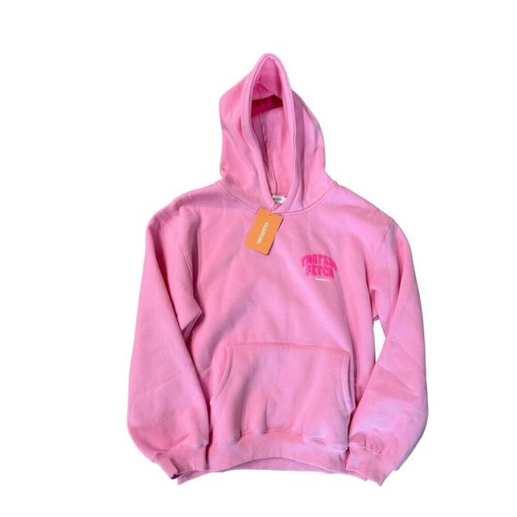 NWT That So Fetch Series 5 Womens Pink Fleece Logo Pullover Hoodie Size S/M - Picture 5 of 7